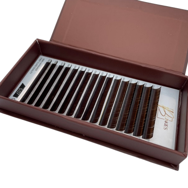 Blinkies Lashes Just Brown 0.07mm curl M - Image 2