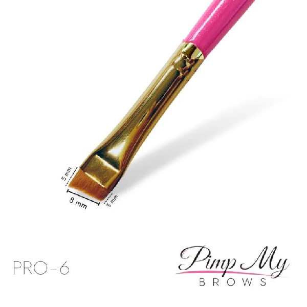 Pędzel do brwi skośny Pimp My Brows PRO 6 Pimp My Lashes - Image 3